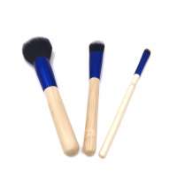 Selling White Wool Wholesale Shaving Tapered Foundation Brush 10 Pcs Makeup Brushes